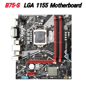 Moederborden B75S LGA 1155 Moederbordset Intel NVME M.2 SSD -ondersteuning 4*DDR3 PC Memory Dual -kanalen USB3.0 SATA3.0 Interface