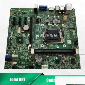 Cartes mères de bureau PC PC Carfère mère pour Optiplex 3020 MT CN-040DDP 40DDP MIH81R VHWTR VJ4YX 12123-2 MAIN MAINBORDMOTHERBORS DROP DROP DHYU2