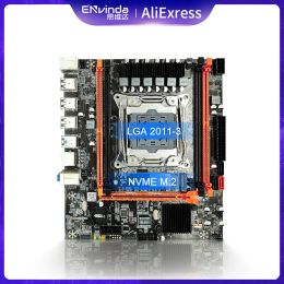 Cartes mères Envinda D4 Slot de carte mère LGA20113 NVME M.2 SSD USB3.0 Prise en charge DDR4 REG ECC Memory et Intel Xeon E5 V3 V4 I7 Processeur