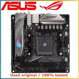 Cartes mères pour AMD X370 ASUS ROG STRIX X370-I carte mère d'ordinateur de jeu AM4 DDR4 32G carte mère de bureau III USB PCI-E 3.0X16