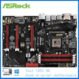 Moederborden voor asrock Z97 Killer Computer USB3.0 Sataiii Motherboard LGA 1150 DDR3 Desktop Mainboard gebruikt