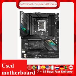 Cartes mères pour For Asus ROG STRIX B660-F GAMING WIFI DDR5 Original ordinateur de bureau Intel B660 carte mère LGA 1700 Support 12400F 12400 I3 12100F