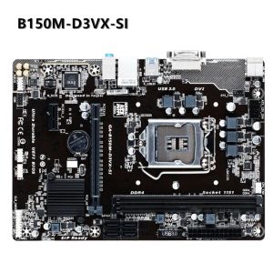 Moederborden voor B150MD3VXSI moederbord LGA 1151 I3 I5 i7 CPU DDR4 32GB PCIE 3.0 Desktop Intel B150 Mainboard DDR4 DVI