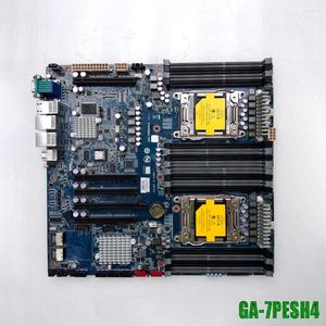 Cartes mères pour Gigabyte DDR3 Socket 2011 C602 EEB Server Board Mother Pc 7PESH4 GA-7PESH4