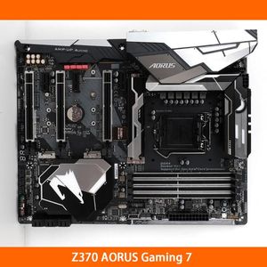 Moederborden voor Gigabyte GA Z370 Aorus Gaming 7 LGA 1151 64GB PCI-E 3.0 ATX DDR4 DDR4 Desktop Motherboard Hoge kwaliteit snelle scheepsmotherboards