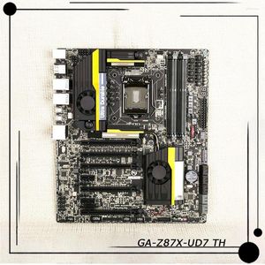 Cartes mères pour Gigabyte LGA 1150 Z87 32GB PCI-E 3.0 DDR3 E-ATX carte mère de bureau GA-Z87X-UD7 TH