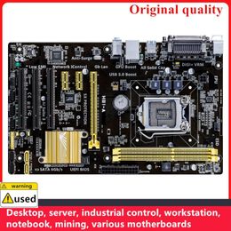 Cartes mères pour H81-A LGA 1150 DDR3 16GB ATX INTEL H81 BROCKTOP MANADELBORD SATA III USB3.0