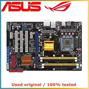 Cartes mères pour Intel P45 LGA 775 CPU ASUS P5Q SE PLUS carte mère ordinateur Socket LGA775 DDR2 utilisé carte mère de bureau