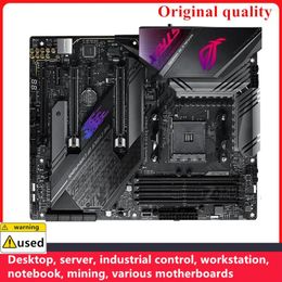 Cartes mères pour ROG Strix X570-E Socket de jeu AM4 DDR4 128 Go AMD X570 Bureau de bureau M 2 NVME USB3.0