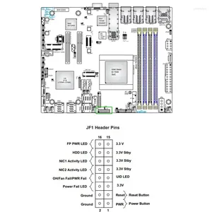 Cartes mères pour serveur Supermicro Flex ATX carte mère D-1518 Quad-core 10 Gigabit Port optique FCBGA-1667 DDR4-2133MHz X10SDV-4C -TP4F
