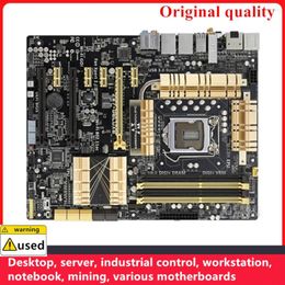 Cartes mères pour Z87-Deluxe LGA 1150 DDR3 32 Go ATX Intel Z87 Overclocking Desktop Construction Main Sata III USB3.0