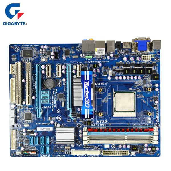 Cartes mères Gigabyte GA880GUD3H Carte mère pour AMD 880G DDR3 USB2.0 16 Go 880G UD3H BRESTOP ENFANCE MARCHE SYSTEMBOY