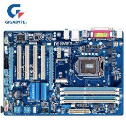 Moederboards gigabyte gap75d3 origineel moederbord lga 1155 ddr3 USB2.0 USB3.0 sata3 p75 d3 32GB intel b75 22nm bureaubladmaatschappijen gebruikt