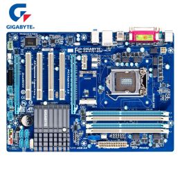 Placas base gigabyte gap75d3p placa base original LGA 1155 DDR3 USB2.0 USB3.0 SATA3 P75 D3 32GB Intel B75 22NM Tablero principal P75 D3P utilizado