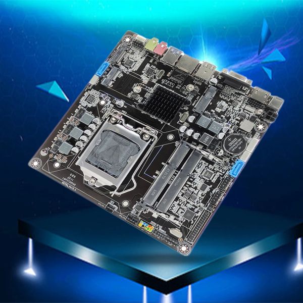 Cartes mères H81 Mini Itx Motherboard DDR3 1600 MHz 16 Go LGA1150 Ordinateur Mother carte mère Sata M Pci Express M.2 NVME PC Motorard 1000Mbps LAN