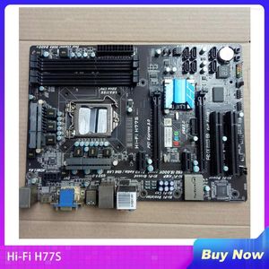Motherboards Hi-Fi H77S For Biostar H77 USB3 SATA3 1155 Motherboard Will Test Before