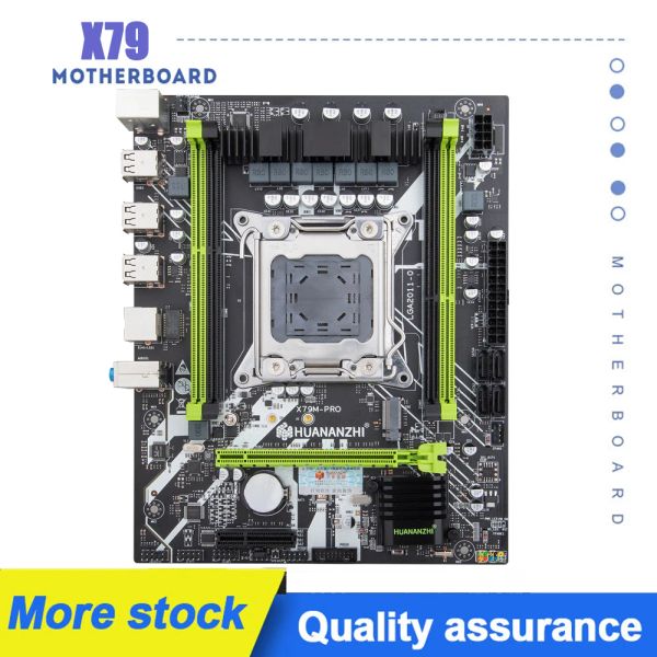 Cartes mères Huananzhi x79 M Pro Support de carte mère Intel Xeon E5 2689 4 * 8GB DDR3 Recc Memory NVME USB3.0 NVME USB SATA 3.0