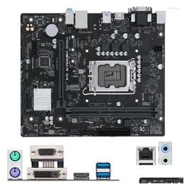 Moederborden Intel H610 Prime H610M-R D4 Moederbord Gebruikt Origineel Lga1700 Lga 1700 Ddr4 64Gb Usb2.usb0 Sata3 Desktop Moederbord Dr Ot8A4