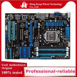 Cartes mères Intel Z77 P8Z77V LX2 La carte mère utilisée LGA 1155 LGA1155 DDR3 32 Go USB2.0 USB3.0 SATA3 Bureau du bureau