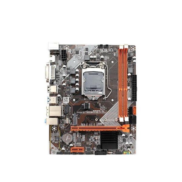 Cartes mères Jieshuo H61 Carte mère LGA 1155 Ordinateur de bureau