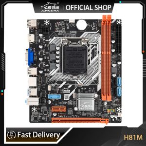 Cartes mères Jingsha H81 Motherboard LGA 1150 Support Xeon E3 V3 Processeur DDR3 RAM jusqu'à 16 Go SATA 3.0 USB3.0 H81MPRO S1