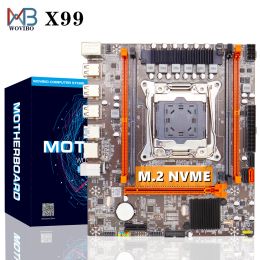 Cartes mères LGA 2011 V3 Motherboard X99 SATA III M.2 NVME SSD USB 3.0 DDR4 Memory Board pour Intel LGA20113 I7 XEON E5 CPU PLACA MAE