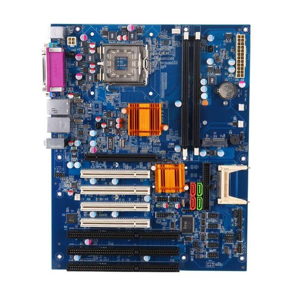 Placa base industrial Lga775 con 2 placas madre DDR3 4 PCI 3 ISA