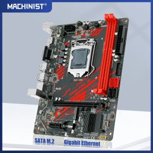 Cartes mères Machiniste H81 Motherboard LGA 1150 Support Core CPU I3 I5 I7 / XEON E3 V3 Processeur DDR3 RAM Memory H81MPRO SATA M.2 SLOT SSD