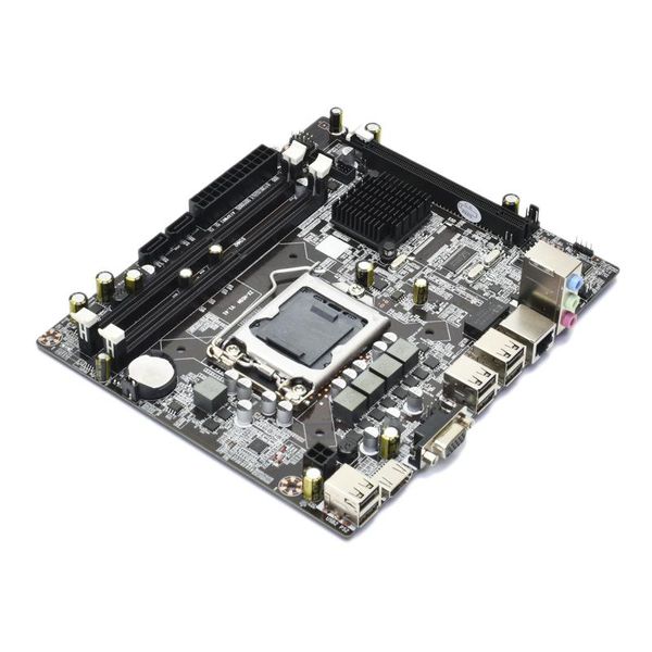 Cartes mères La carte mère LGA1156 DDR3 prend en charge 8G SATA2.0 PCI-E X16 pour les séries de serveursCartes mères