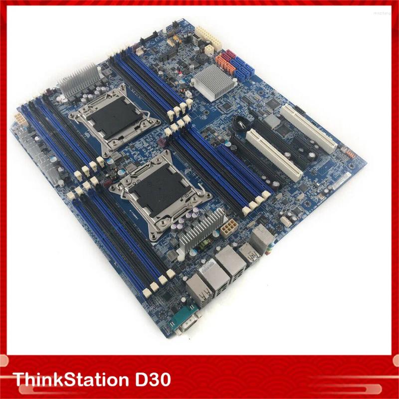Motherboards Ursprung Workstation Motherboard für ThinkStation D30 Two Way X79 03T6501 03T8422 Rev1.1 Voll getestet von guter Qualität