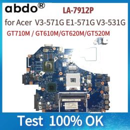 Cartes mères Q5WV1 LA7912P pour Acer Aspire V3571G E1571G V3531G E1571LAPTOP Motorard.HM77 GPU GT710M / GT610M / GT620M / GT520 Test 100%