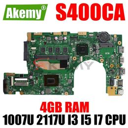 Moederborden S400CA Laptop Moederbord voor ASUS S400C S500C S400 S500 S500CA Notebook Moederbord 1007U 2117U I3 I5 I7 CPU 4 GB RAM 230925