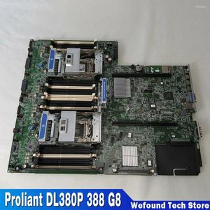 Placa base del servidor de placas base para proliant DL380P 388 G8 V2 Totalmente probado 732143-001 801939-001