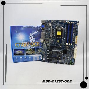 Carte Mother Boards Server Carte mère pour Supermicro C7Z87-OCE Z87 1150 PCIE SATA IPMI MBD-C7Z87-OCE