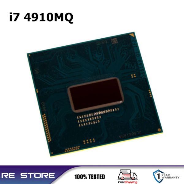 Cartes mères utilisées I7 4910MQ SR1PT 2,9 GHz Quad Core 8 Mo Cache TDP 47W 22NM PROCESSEUR DE CHECKET CPU G3