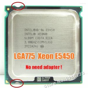 Cartes mères utilisées Processeur Xeon E5450 3,0 GHz 12 M 1333 MHz Fonctionne sur la carte mère LGA 775 Pas besoin d'adaptateur