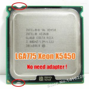 Cartes mères utilisées Processeur Xeon X5450 3,0 GHz 12 Mo 1333 MHz SLBBE SLASB fonctionne sur la carte mère LGA 775