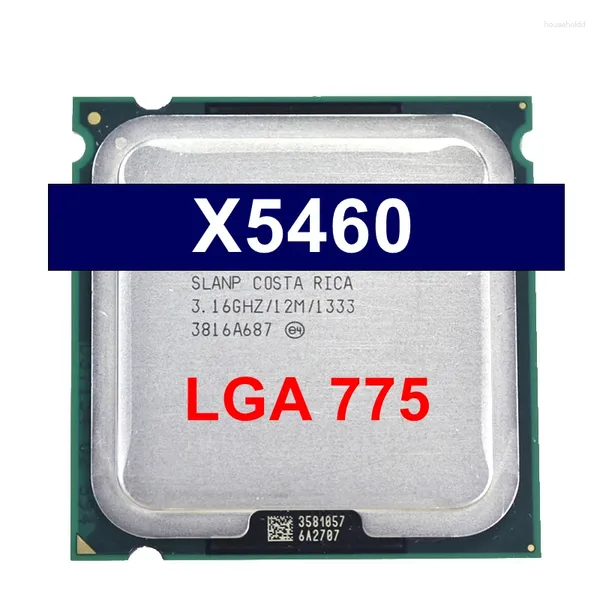 Cartes mères utilisées Processeur Xeon X5460 3,16 GHz 12 M 1333 MHz CPU fonctionne sur la carte mère LGA 775