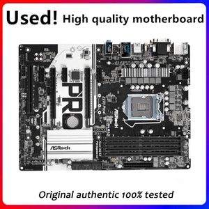 Les cartes mères ont utilisé Z270 Pro pour ASROCK PRO4 Desktop Motherboard Intel DDR4 64G LGA 1151 PCI-E USB3.0 ORIGNAGE ENFORME ORIGINAL