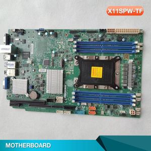 Moederborden x11spw-tf voor supermicro xeon schaalbare processors single socket lga-3647 (socket p) ondersteund