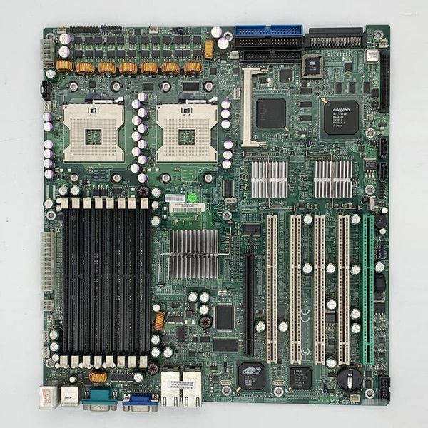 Placas base X6DH8-XG2 para SuperMicro Server Motherboard 800 E7520 Probará antes