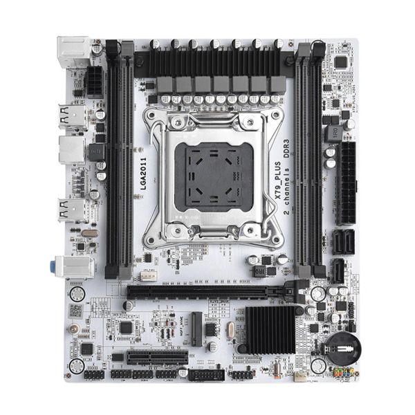 Cartes mères X79 Computer Motherboard Dual Channel LGA 2011 Set Mother Set M.2 NVME BURANCE MOTHTOP Motherboard DDR3 RAM MEMORY 128 GB Prise en charge i7 CPU