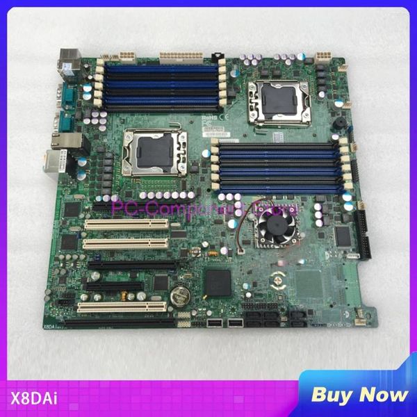 Placas base x8dai para la placa base del servidor Supermicro X58 LGA 1366 Procesador de soporte 5600/5500 Serie