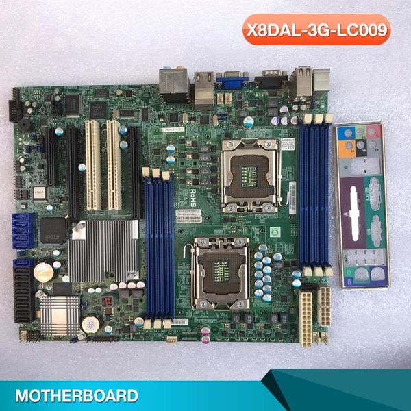 Placas base X8DAL-3G-LC009 para placa base Supermicro DDR3 SATA2 PCI-E 2,0 X58 Xeon procesador serie 5600/5500