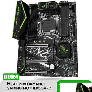 Cartes mères X99 F8 Carte mère Slot LGA2011-3 USB3.0 NVME M.2 SSD Support DDR4 Reg ECC Mémoire et Xeon E5 V3 V4 ProcessorMotherboard DHA35