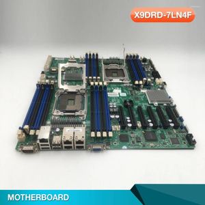 Cartes mères x9drd-7ln4f pour le serveur Supermicro Carfeuille mère 2011 Dual x79 E5-2600 Famille ECC DDR3 LGA2011 PCI-E 3.0