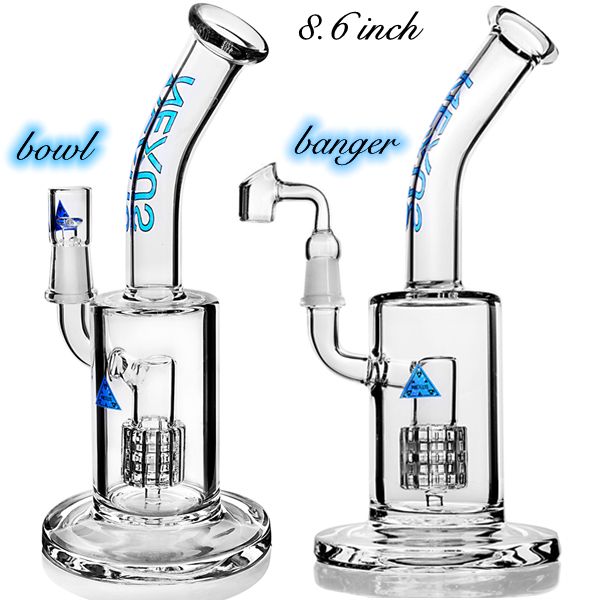 pipas de agua bongs de vidrio plataformas de dabber de aceite cabeza de ducha difusa de huevo fabuloso perc Tierra con junta de 14 mm