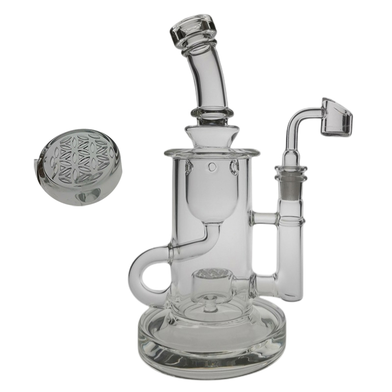 SAML KLEIN BONG HOHTHAHS SOL DAB RIG RIG GLASS RECYCLAKING SMOKING FLOWER WATER LIFE OF LIFEサイズ14.4mm厚のベースPG3003（FC-Klein）