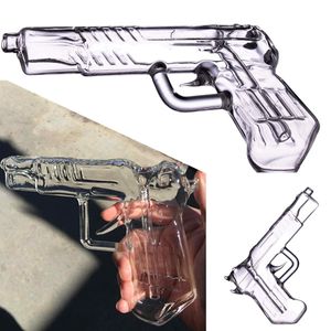 Fumer narguilés Pistolet Barboteur À Main En Verre Coloré Brûleur À Huile Tuyau D'eau Bongs Accessoire Tuyaux D'herbes dab rigs