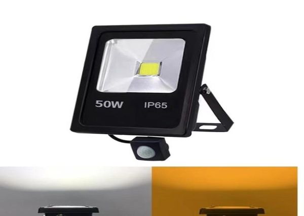 Capteur de mouvement LED Pilater 220V 50W 30W 10W Spot-onde extérieure Spotlight Flood Light Mur Mur Relecteur IP65 Éclairage imperméable 9314815